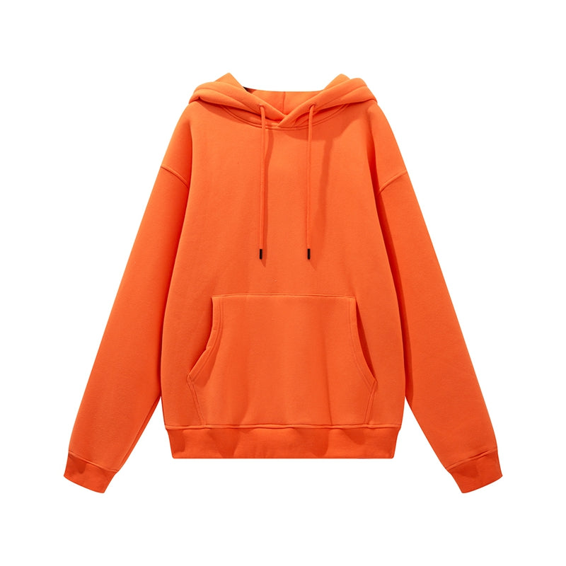 Custom high quality embroidery blank hoodies unisex pullover men's hoodies